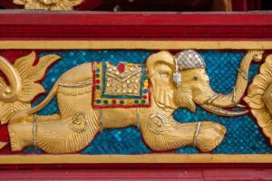 ChiangRai_crw_3810 Decoration with elephant
