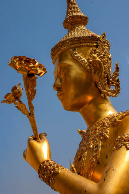 Golden statue