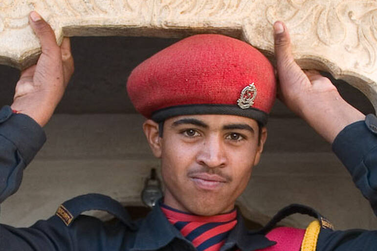 Jaisalmer Palace Guard