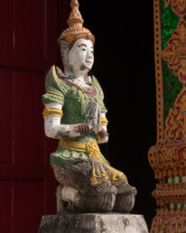 temple statue Chiang Mai, Thailand