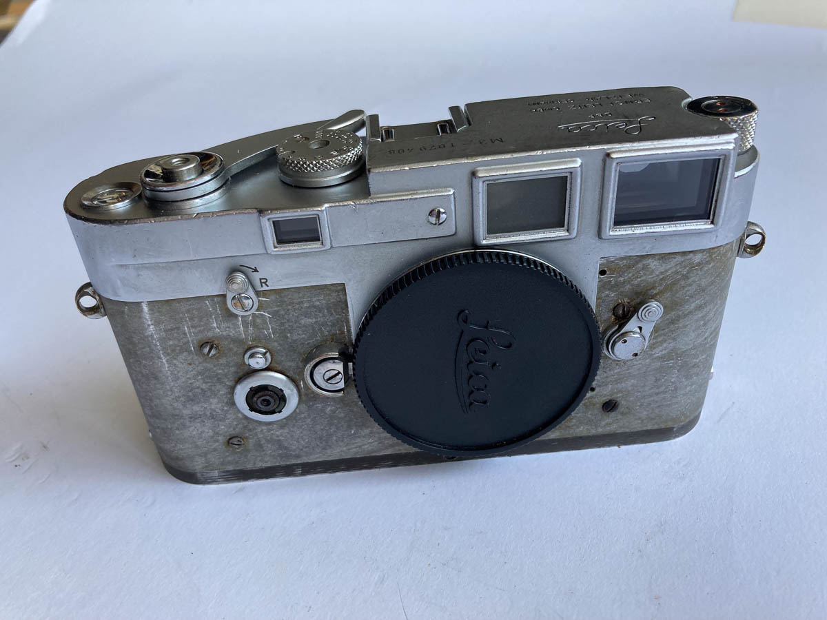 Leica M3 zonder skin