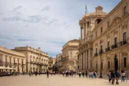 Centrale plein in Siracusa
