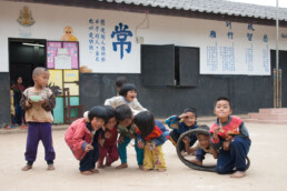 School children in Mae Salong