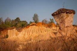 Eroded stone formation