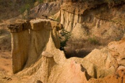 Eroded stone formation