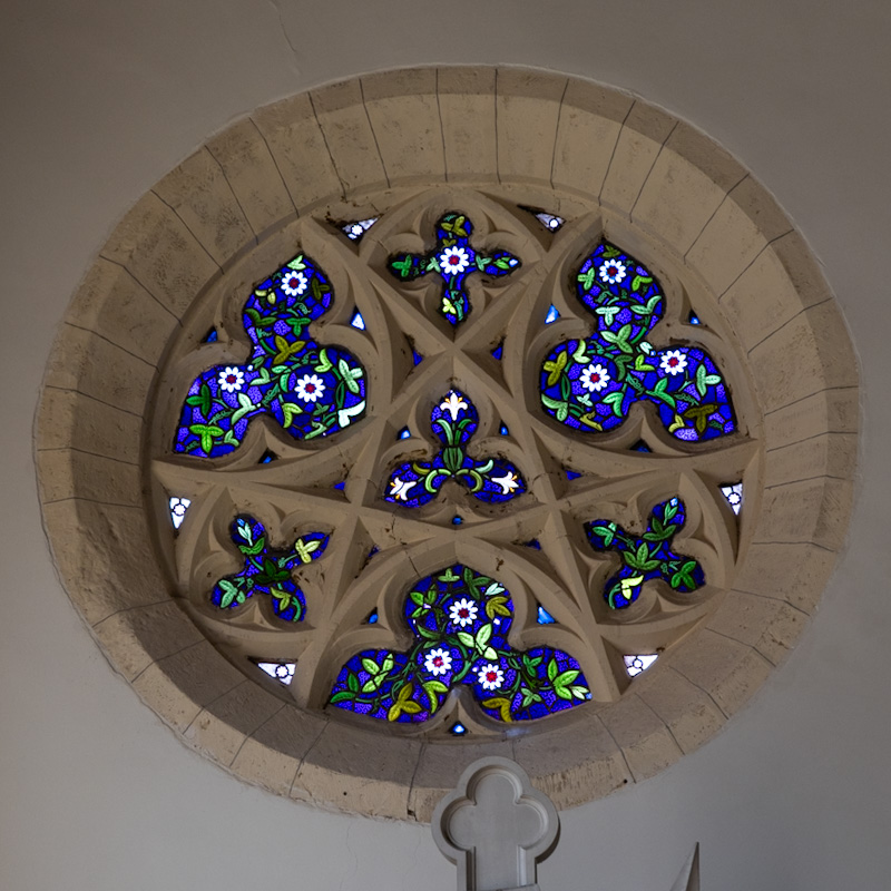 Glas-in-loodraam - Sint Katelijnekerk